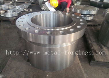 Phụng thép carbon Flanges Forging Q + T Điều trị nhiệt PN250 Class 1500 WN RTJDN100 NPS4" DN150 NPS6" DN300