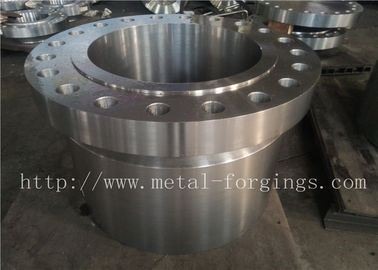 Phụng thép carbon Flanges Forging Q + T Điều trị nhiệt PN250 Class 1500 WN RTJDN100 NPS4" DN150 NPS6" DN300