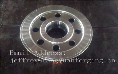 EN JIS ASTM AISI BS DIN Tàu áp lực rèn rèn Weel trống Chiếc bánh nghiền bánh răng vòng xoắn ốc bánh răng
