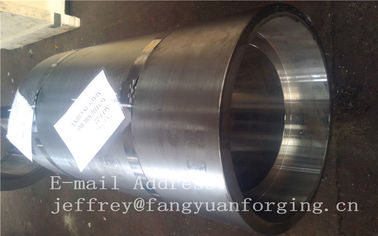 16Mo3 thép rèn nhẫn rèn Cylinder bích Xử lý nhiệt và gia công