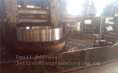 4140 42CrMo4 cán thép rèn Nhẫn Q + T cao độ cứng Đối với Mixer Truck bê tông